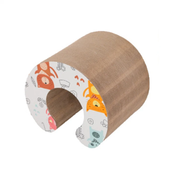 hot selling Magic Organ cat scratching board corrugated paper board cat grinding claw Cat Toys with ball