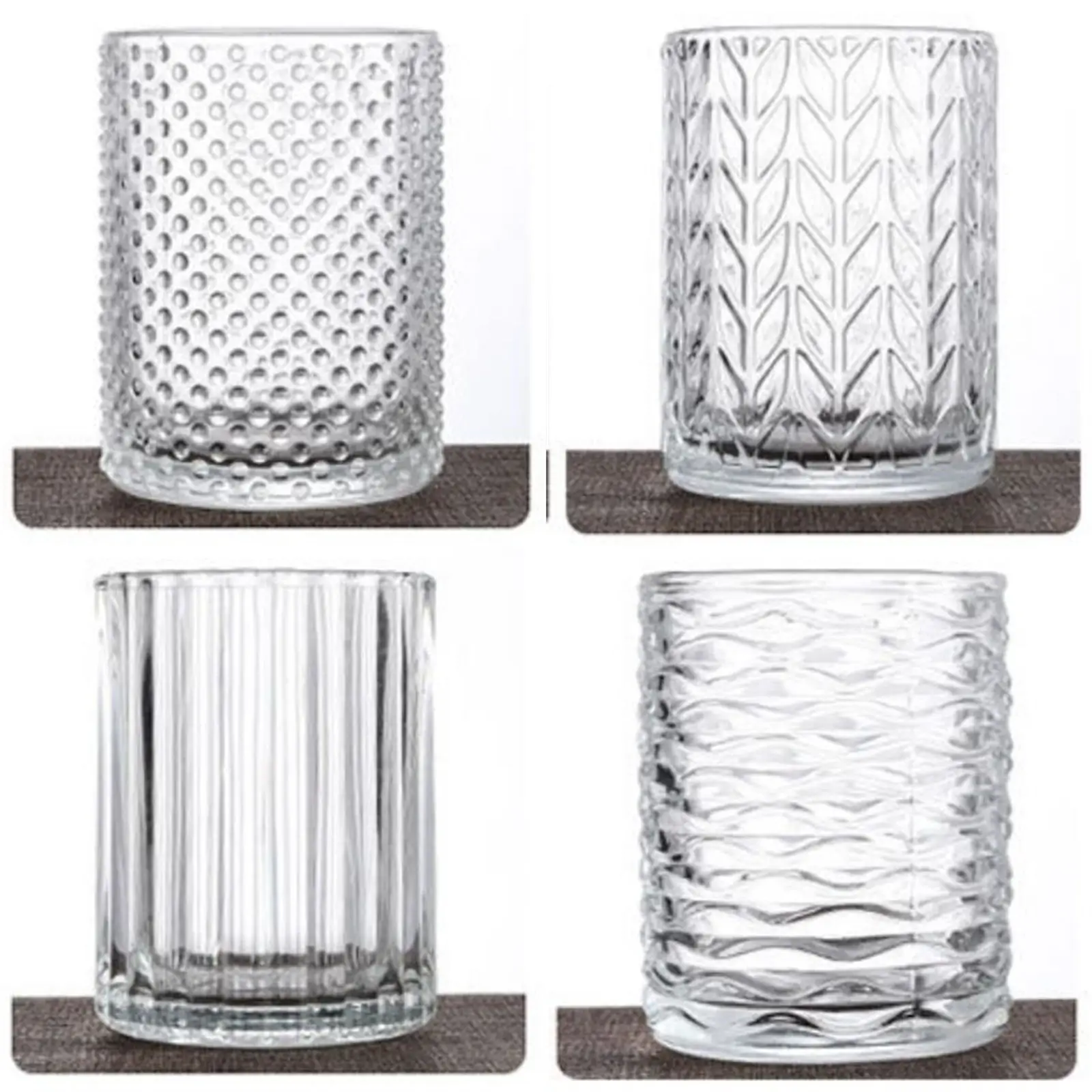 Tea Light Modern Luxury Creative Tealight Glass Candle Holder Candle Container Candle Jar Christmas