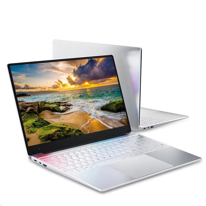 Cheapest Wins 10 Laptop 15.6Inch Notebook For Education 8G+128G Ssd 1Tb Hard Drive Good Quality Computer