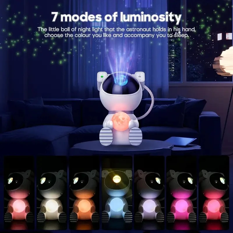 Austronaut galaxy night light astronauta Лампа для проектора астронавта spaceman star projector n