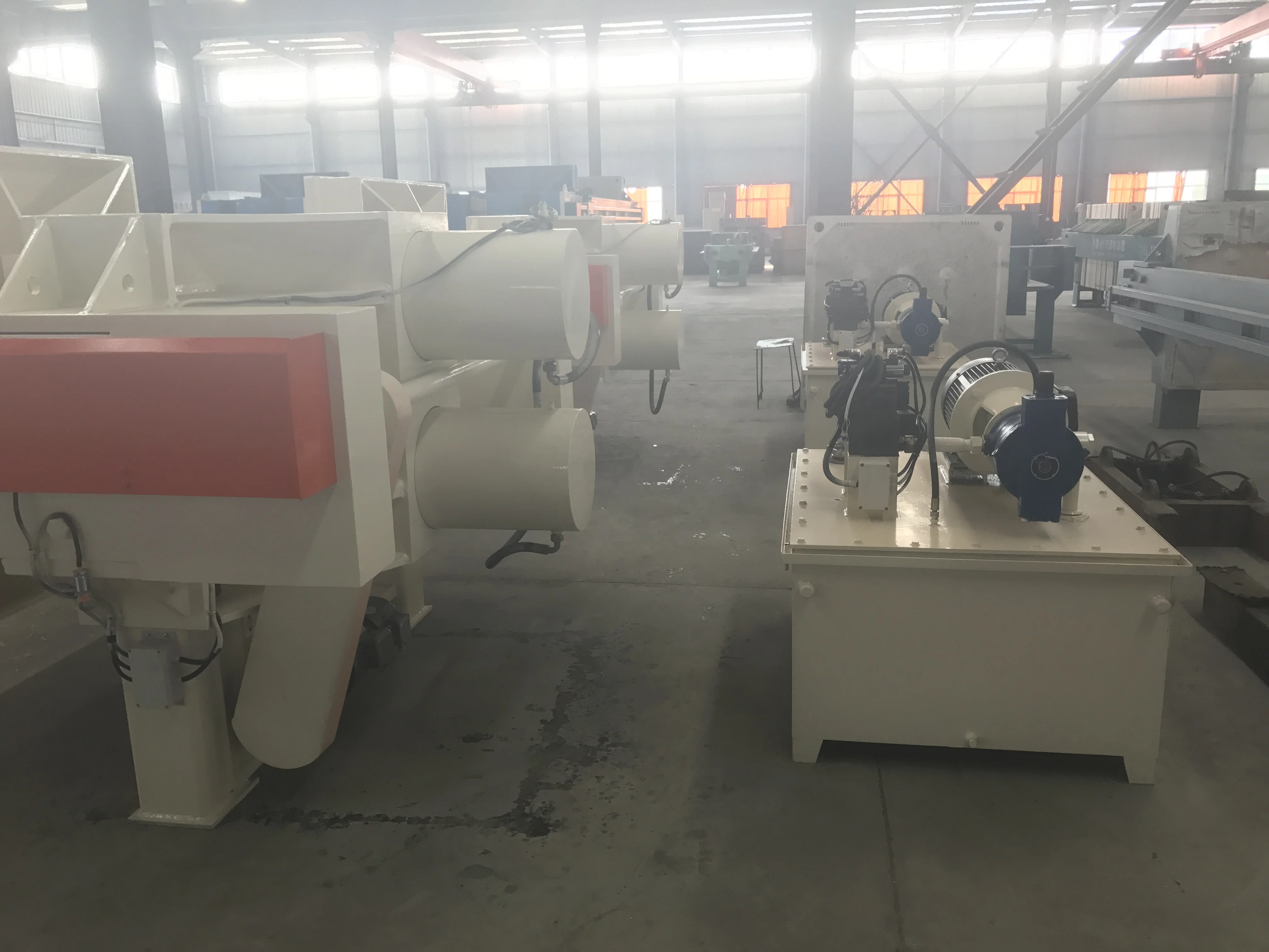 High Pressure Filter Press for Clay Slurry/Glass Polishing Water/Washing Sand Factory