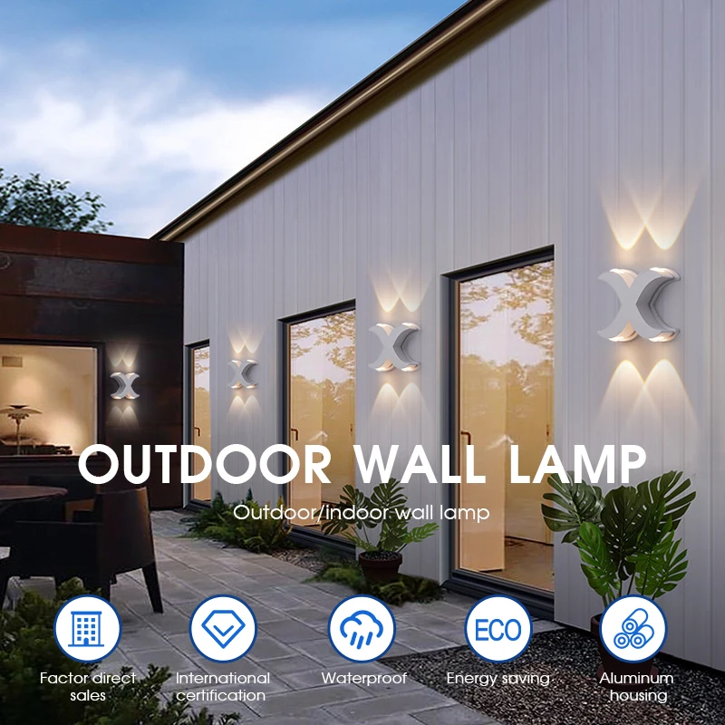2 Year Warranty Aluminum 3w Outdoor Led Wall Pack Light Indoor Letter Wall Lamps