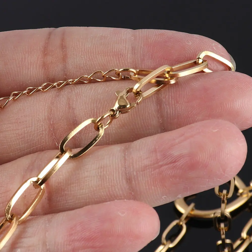 316L Stainless Steel Necklace For Women Choker Heart Clavicle Chain Necklaces Charm Heart Pendant Necklace Jewelry