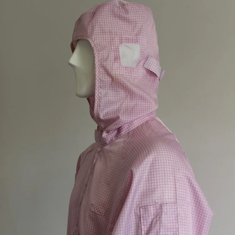 Unisex Dustproof Antistatic Lint Free Protection Coverall Esd Cleanroom Suit jumpsuit