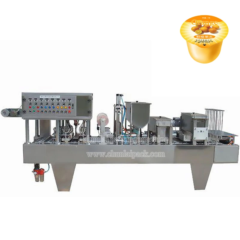Прямая продажа с завода, автоматическое оборудование для запечатывания фруктовых желе/пудинга