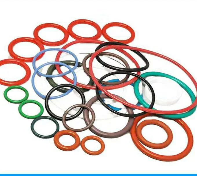 Shenzhen Kaixi  Colorful FKM rubber O ring rubber sealing ring silicone O ring