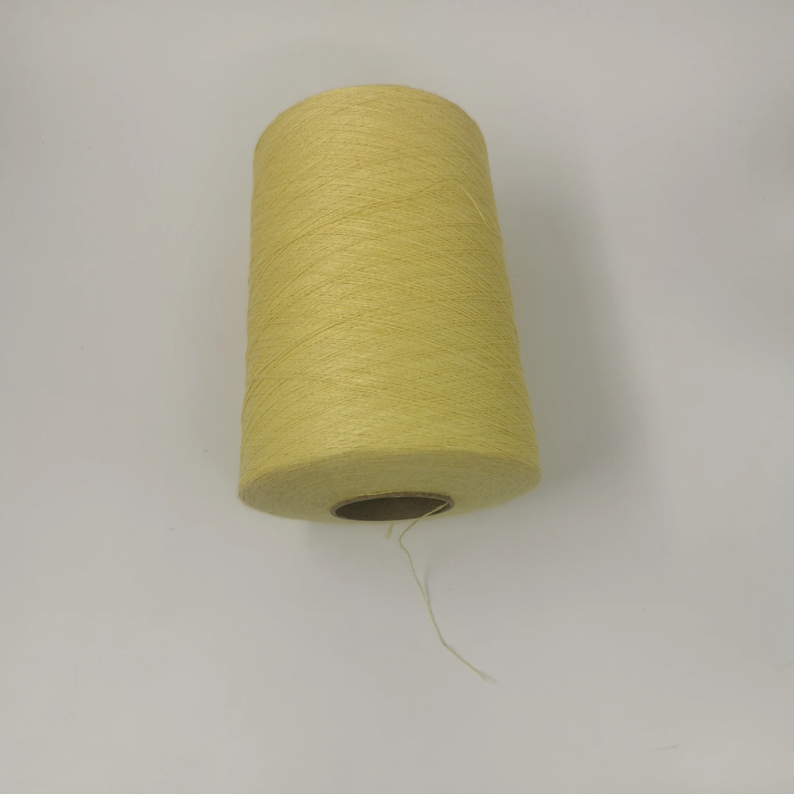 High Streagth Good Quality Yellow Para Aramid Spun Yarn for Knitting