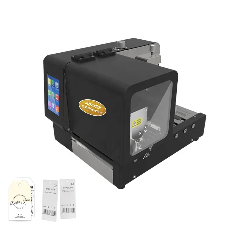Hot Sale AMD41D Digital Garment Composition Tag Printer for Price Tag Size Tag Printing