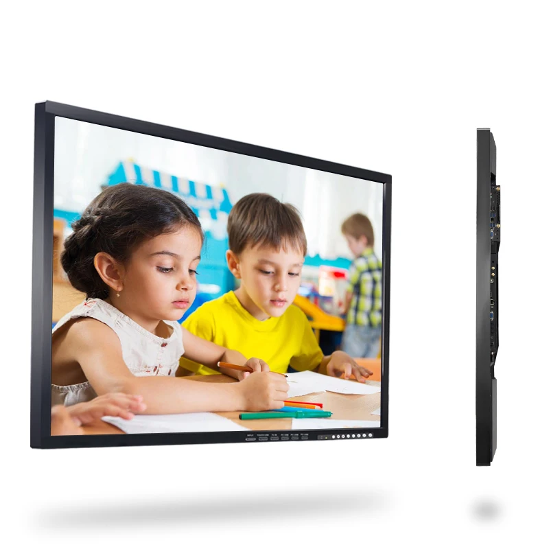 65 inch fluent writing touch screen all in one smart digital interactive whiteboard for classroom