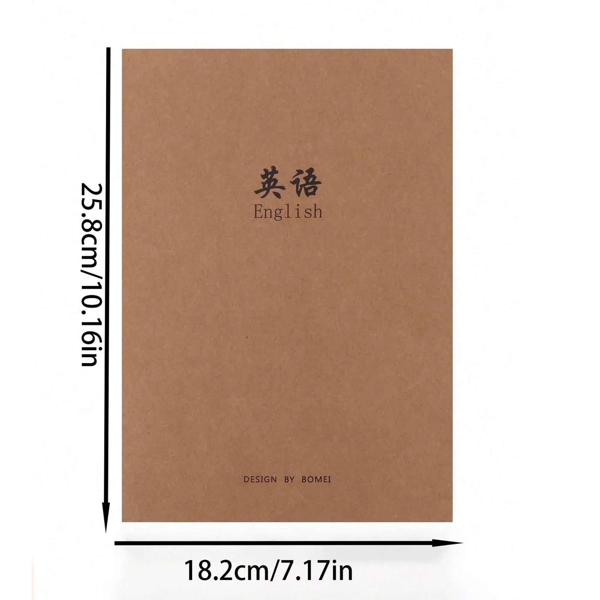 Custom Logo Kraft Paper Notebook A4 Car Line Book Daily Journal Planner Agenda Students Notebooks Customizable