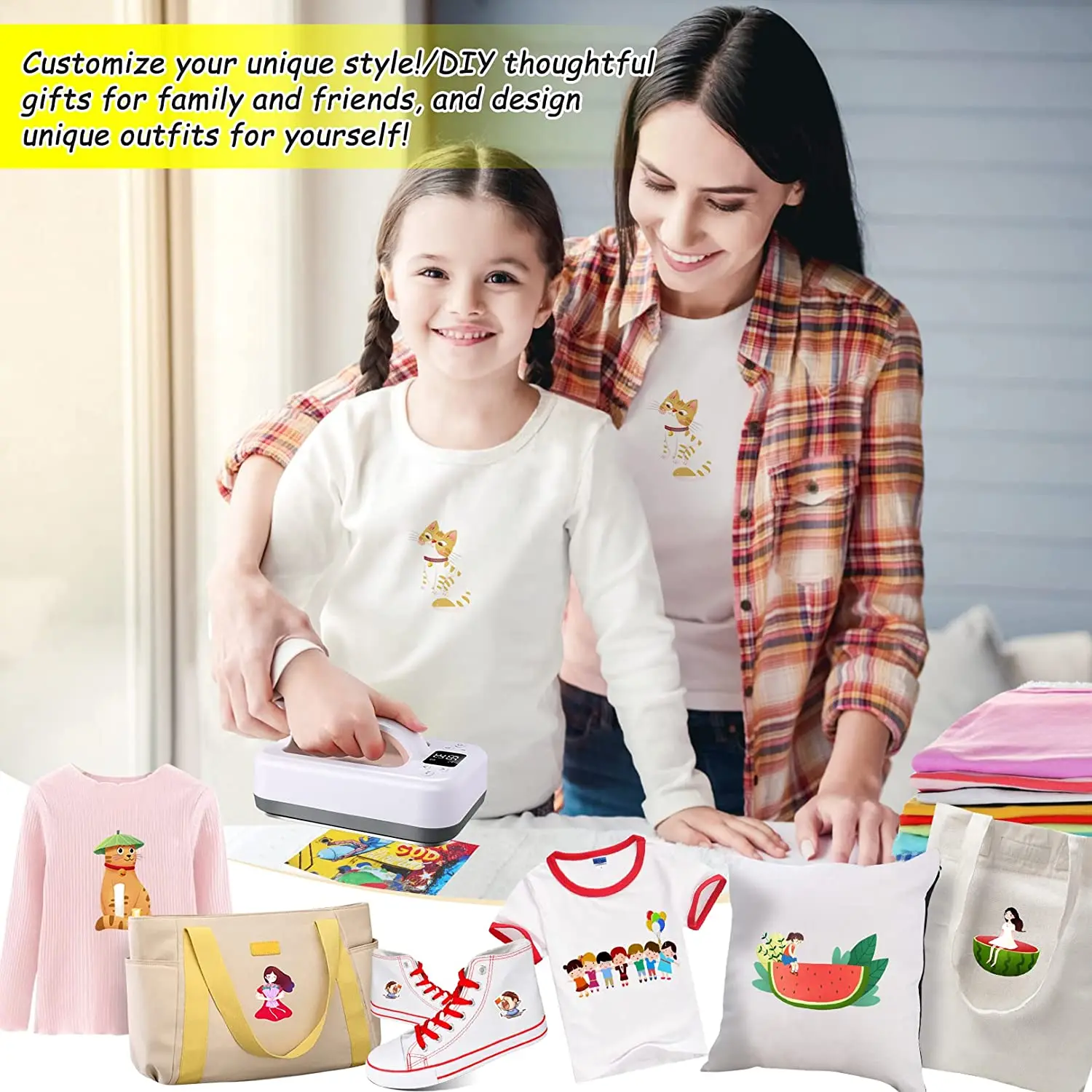 Cricut Heat Press Machine Portable Hobby Sublimation Press Cricut Easypress Mini Cricut Machine Hand Held Heat Transfer Machine