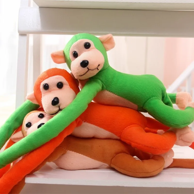 Wholesale Monkey Plush Toys Kawaii Long Arms Monkey Toy Stuffed Animal Monkey Plush Toy for Baby Gifts