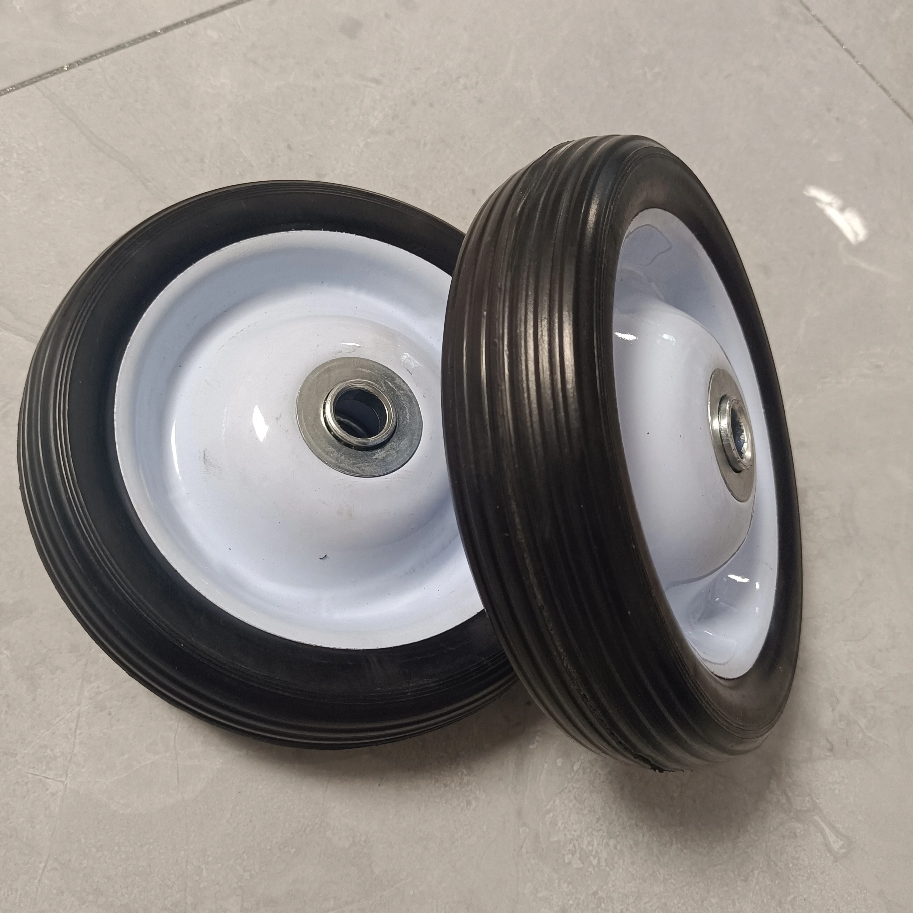 7' solid rubber wheel for mini agricultural machinery