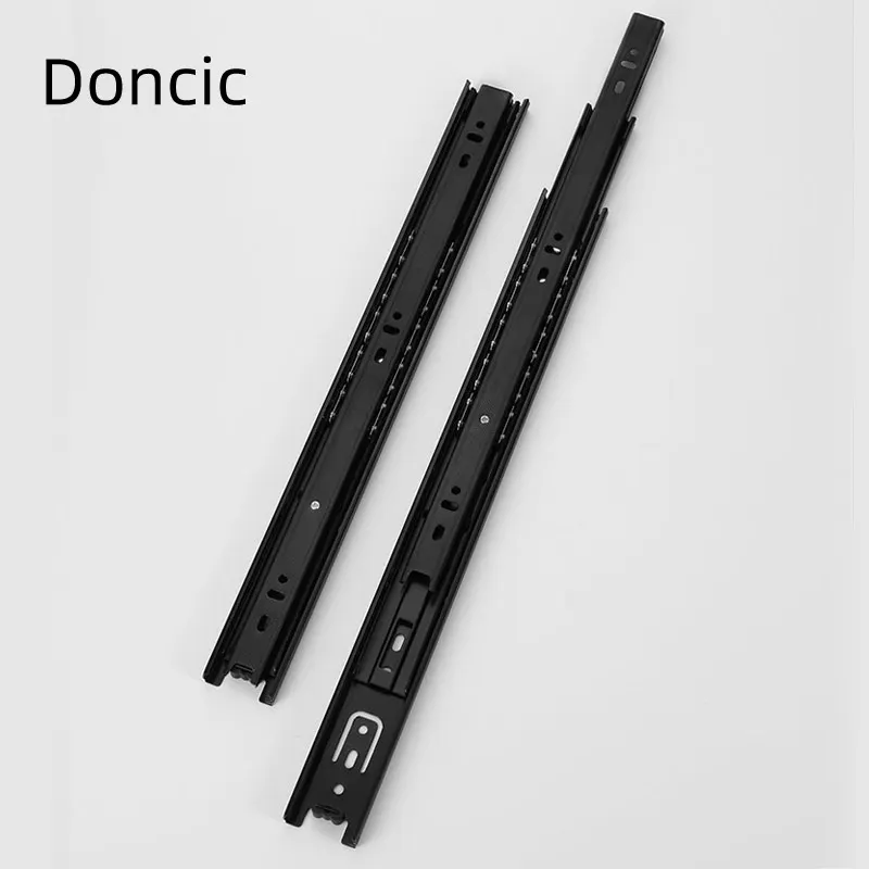Ball Bearing Drawer Slides for Furniture Wardrobe Office School Supermarket Workshop-Iron Sliding Cabinets