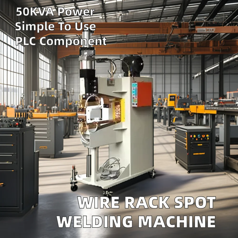 25KVA 35KVA 50KVANew Condition Easy-to-Operate Wire Rack Shelf Row Spot Welding Machine for Refrigerator Storage