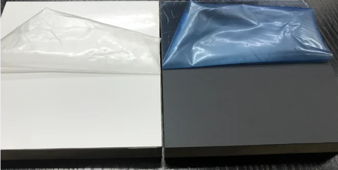 WQ Korean Imported Eco-friendly Laminated Matt PET UV MDF Board For All Kinds Of Furnitures