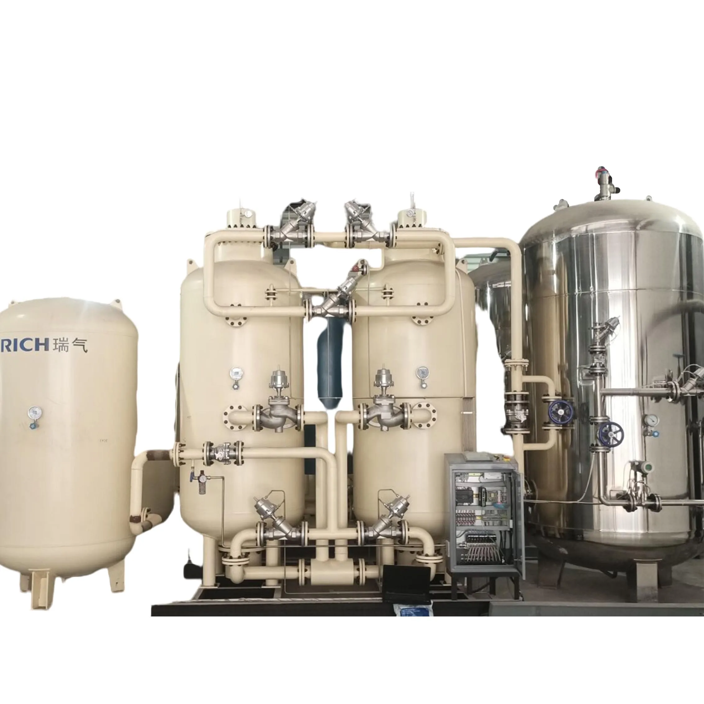 RICH PSA Nitrogen Generator System With Purity Range From 95% To 99.9995% Laboratory Nitrogen Gas Generator