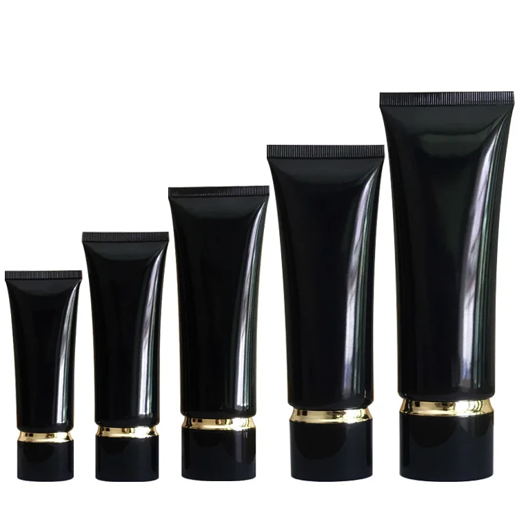 
New oval cosmetics container eye cream hand cream lotion face wash empty plastic cosmetic packaging tube 30ml 50ml 100ml 120ml 