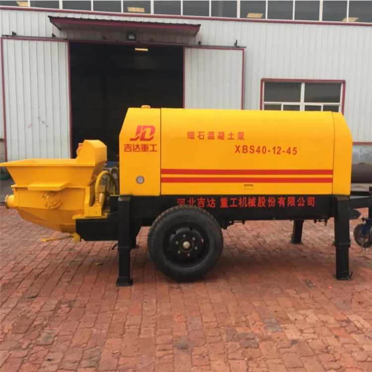 New Popularity Concrete Mixer and Pump Machines Provided 1 Set Self Loading Mixer Water Pump Self Driving Motar Mixer with Pump