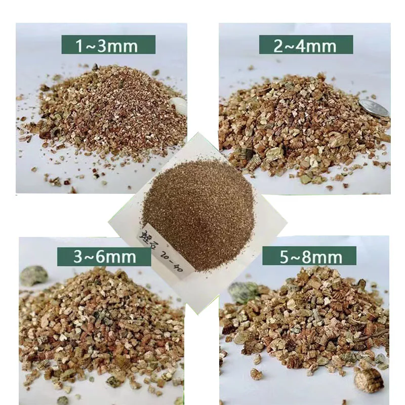 High-quality gold unfolds vermiculite to keep warm