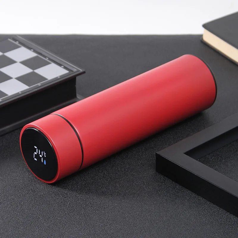 termo digital inteligente Insulated Digital Smart Vacuum Flask Led Temperature Control Stainless Steel Smart Water Bottles