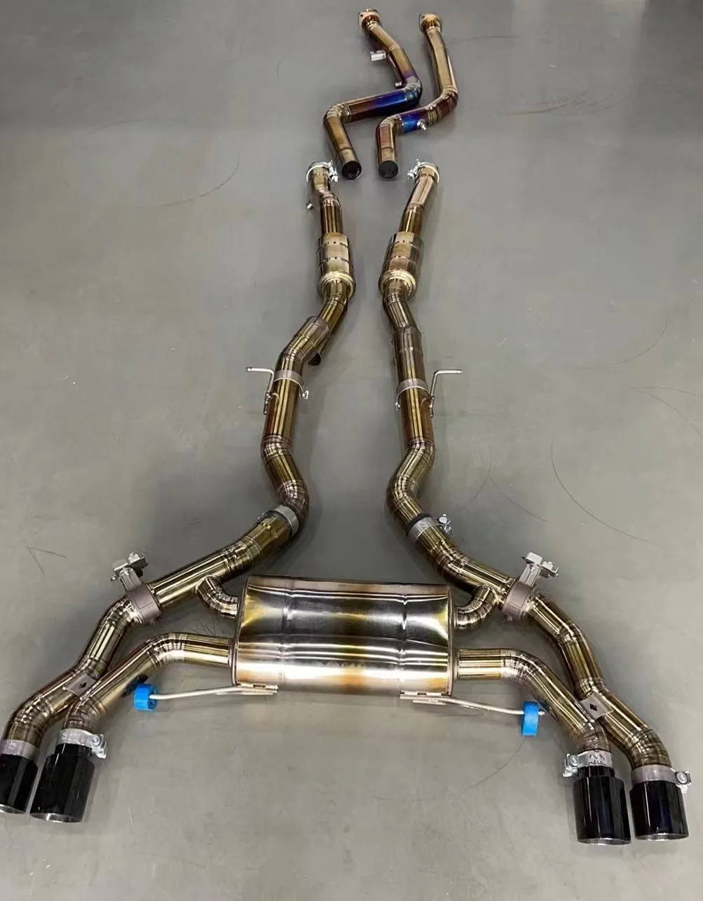 X3m f97 выхлопная система valvetronic catback для двигателя bmw x3m s58