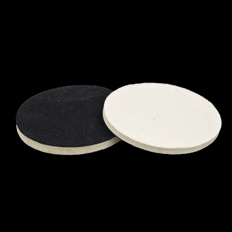 Wool polishing wheel self-adhesive polishing pad mirror wool pad polishing disk for stone polishing