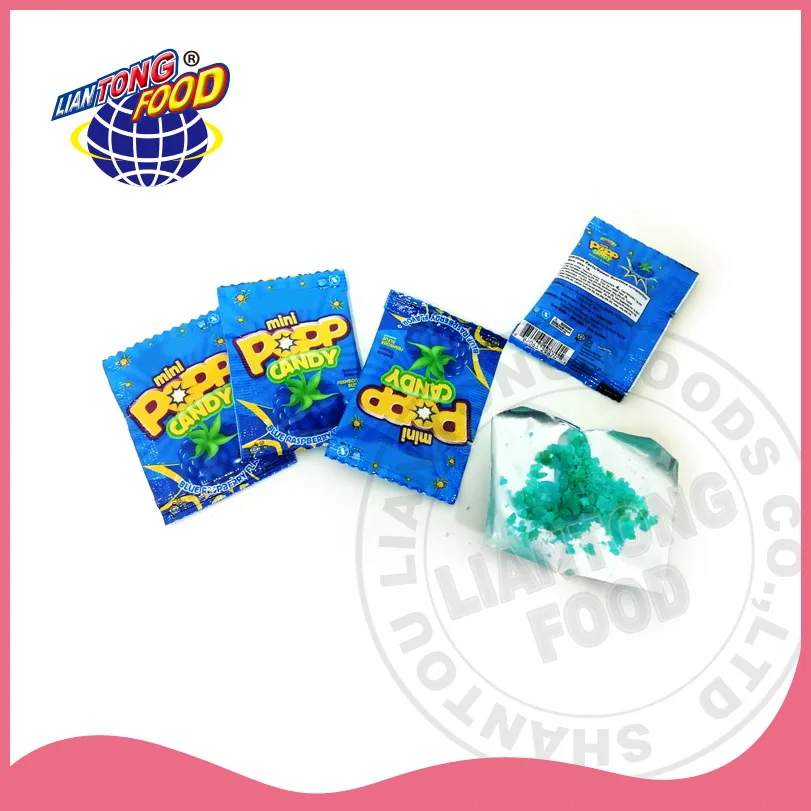 New product Jewish certification 1g bagged popping Candy Bag fruit taste good-quality popping candy