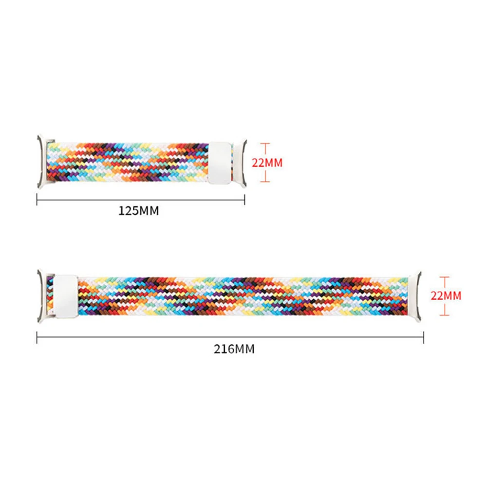 Eraysun Custom Nylon Loop Strap For Samsung Watch 7 Ultra 47MM Adjustable Fabric Elastic Bracelet Watch band Accessories