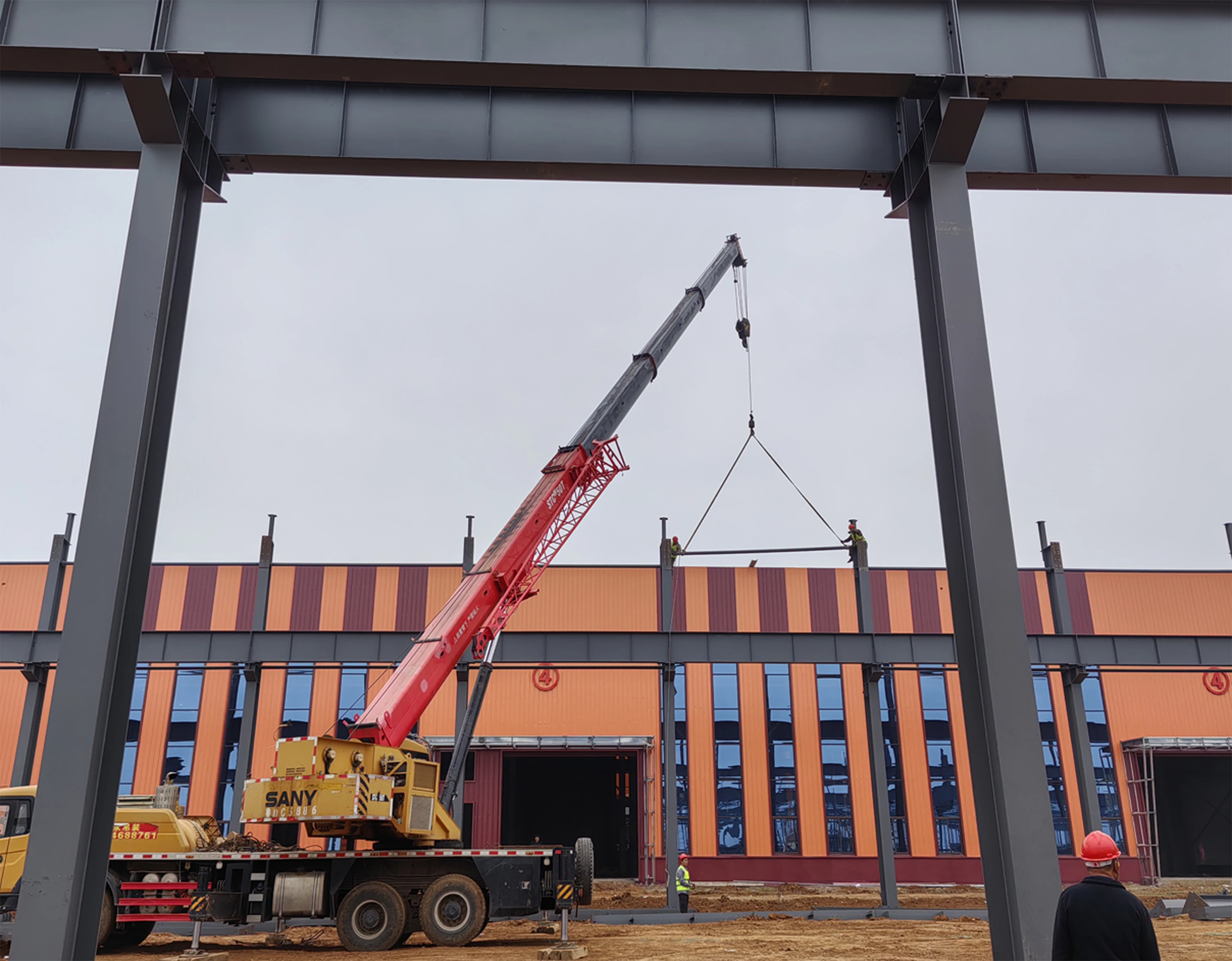 Лидер продаж оптовая продажа сборные стальные конструкции заводское здание разведение кур и уток