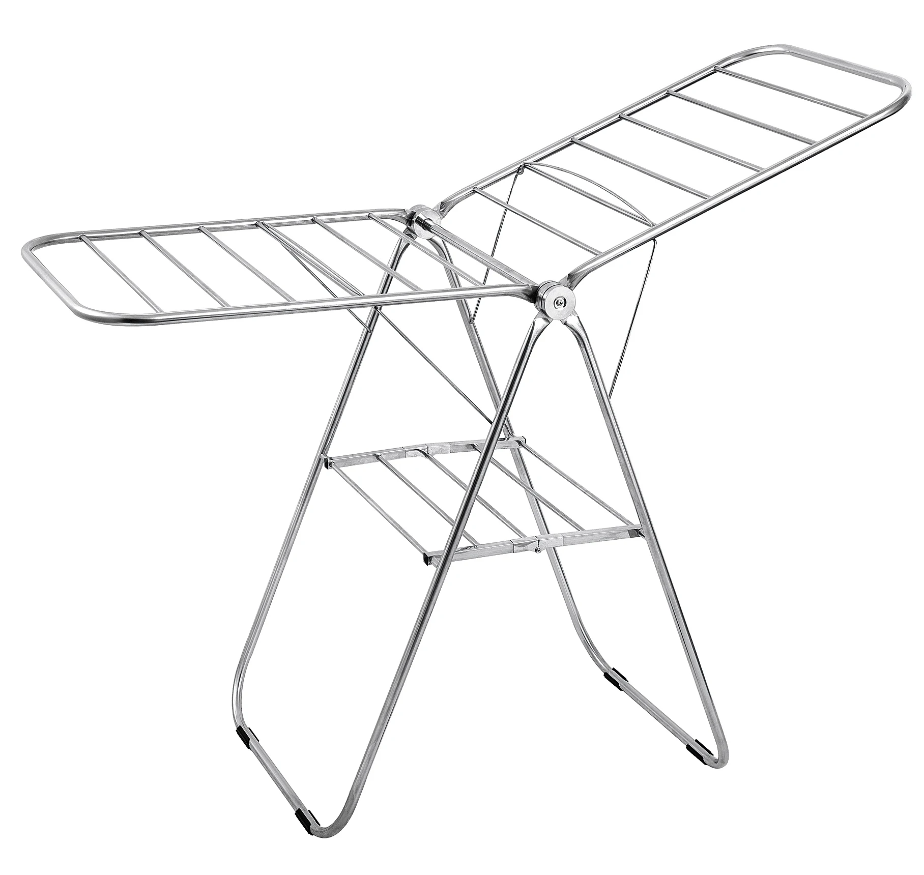 New Arrival Modern 11M Stainless Steel Metal Multifunctional Pole Butterfly Shape Clothes Drying Rack