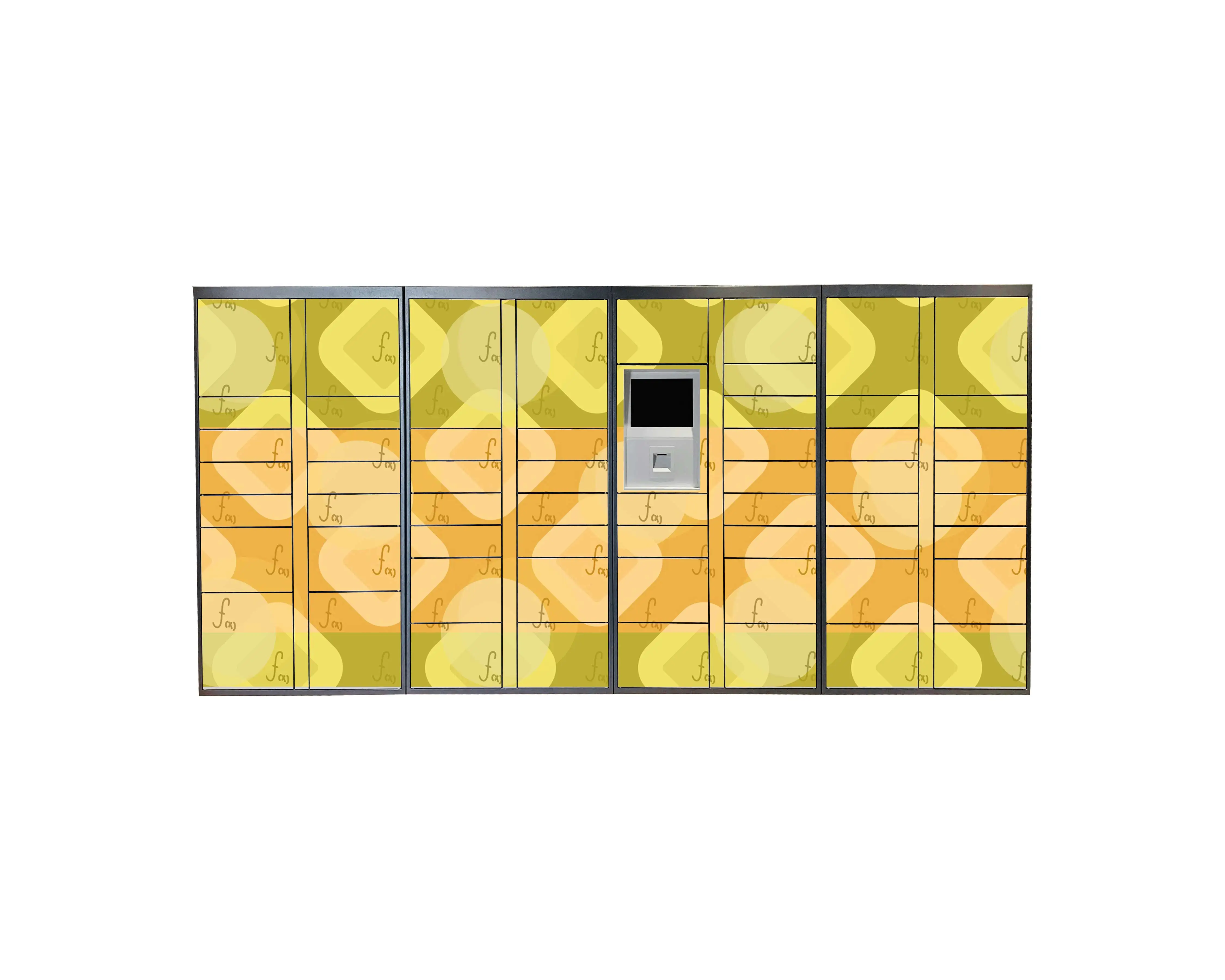 Self service PIN code access smart parcel locker for last mile delivery service solution indoor use 24/7 safe electronic locks