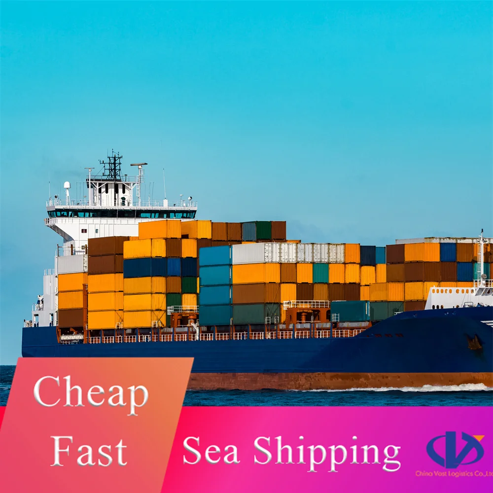 FCL International Freight Forwarding Service Sea shipping From China To Germany France UK Italy Europe logistics company