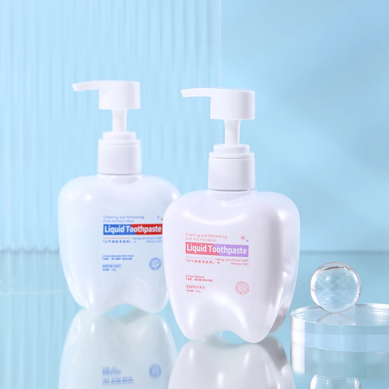 Best Selling Wholesale Private Label Cleaning And Refreshing Oral Antimicrobial Liquid Toothpaste In Bottles 200g