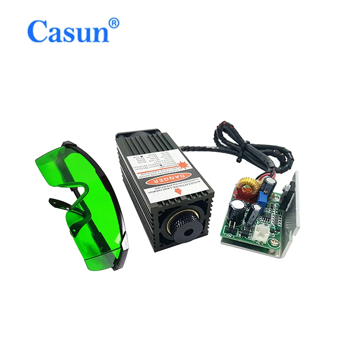 Equipment Parts 5500mW 450nm12V High Power TTL Adjustable Blue Laser Module DIY Engraving Machine Accessories 5.5W
