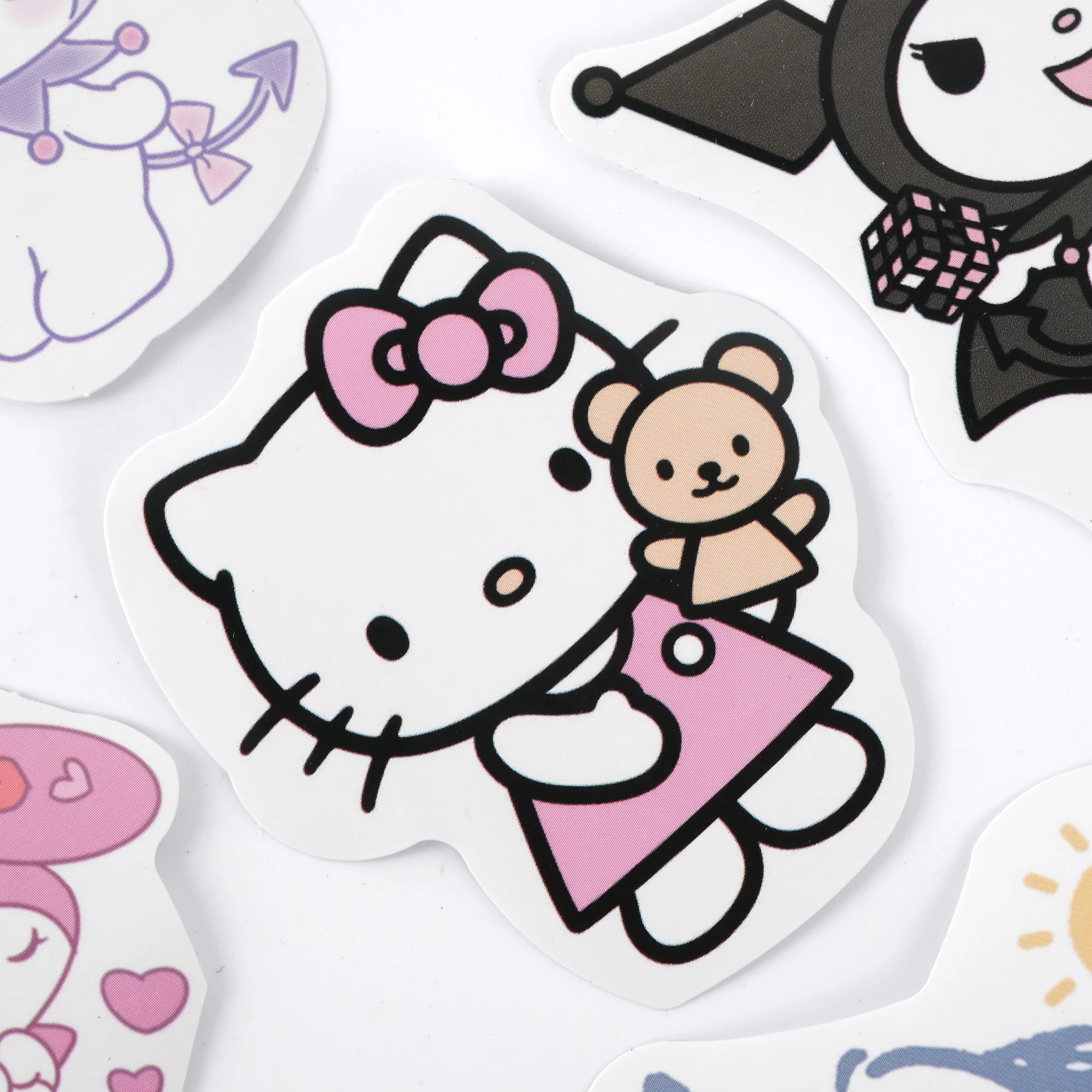 2025 Popular Cartoon Characters Valentine Day Collage Decal Waterproof Stickers Diy Decorated Diary Phone Water Cup Toys