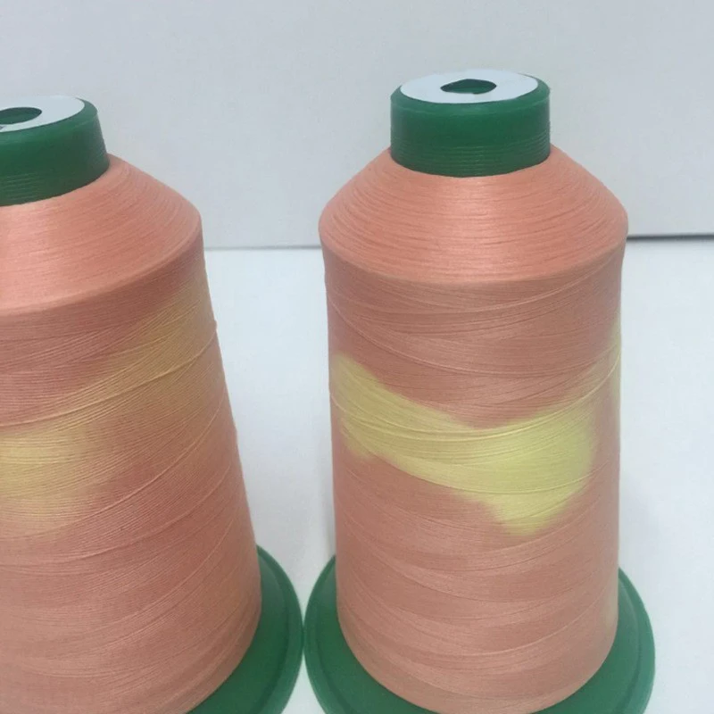 100% Polyester Fancy Yarn Ribbon for Apparel Flying Woven with Temperature Discoloration for Sewing Knitting Crochet Accessories