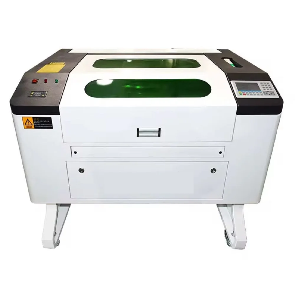 CO2 Laser 9060/7050 Engraving Cutting Machine Acrylic Plastic PVC Aluminum Stainless Steel Wood Paper Home Use Motor DXF LAS DST