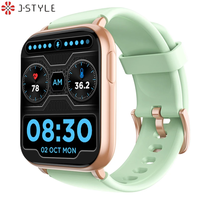 J 2203 1.8 inch akili saat dom watch smart watch pink smartwatch under 1000