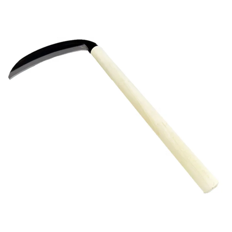 multipurpose long handle  garden farming harvesting sickle grass weeding tools