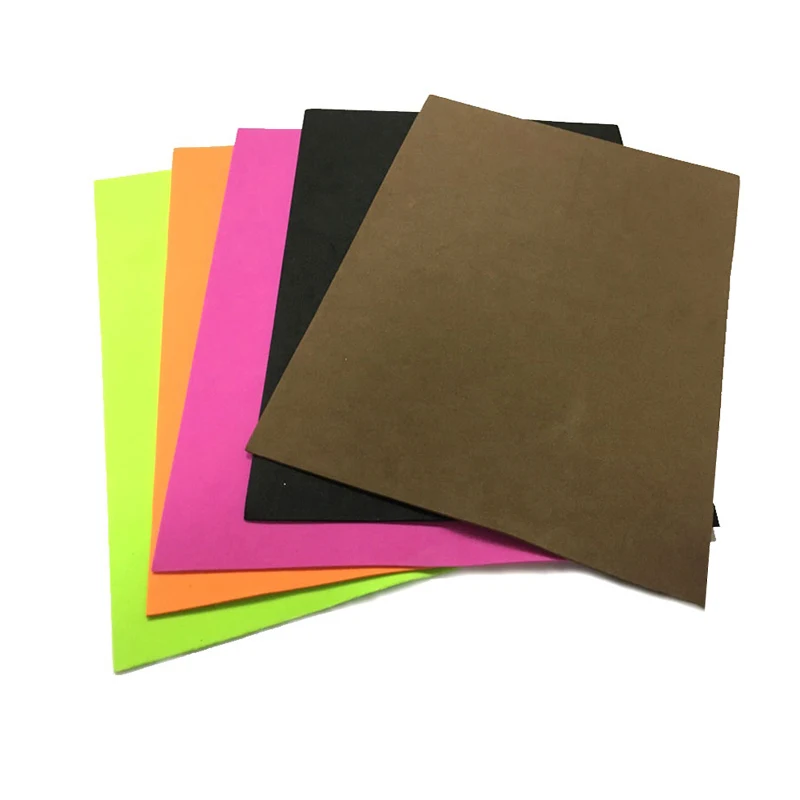 Custom shape colorful glitter packaging foam sheet eva 1mm 5mm 6mm eva foam sheet