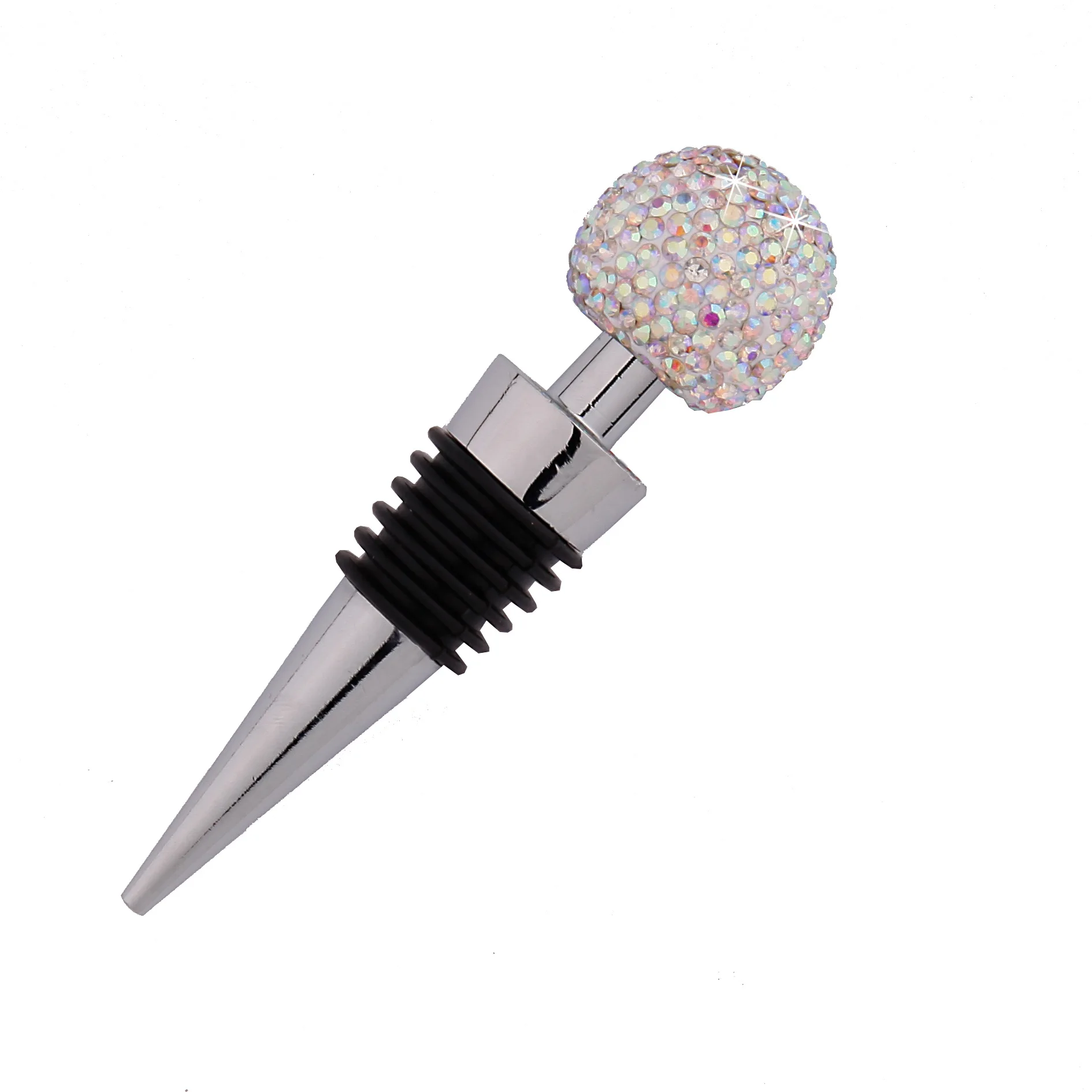 Hot selling metal alloy wine stopper with customized color and logo Champagne cork