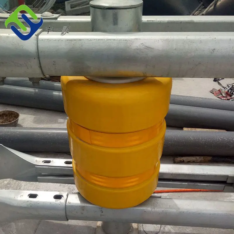 Safety Rolling BarrierDouble Rolling Guard rail System Guardrail Safety Highway