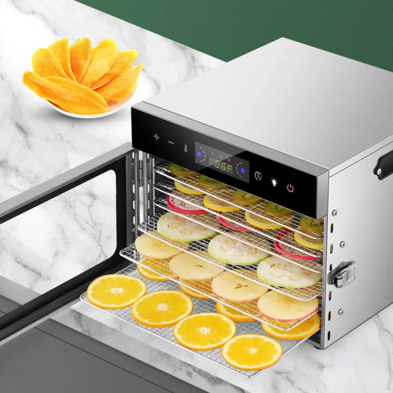 6-layer food fruit dryer Household commercial vegetables pet snacks meat and medicine multi-functional intelligent fruit dryer