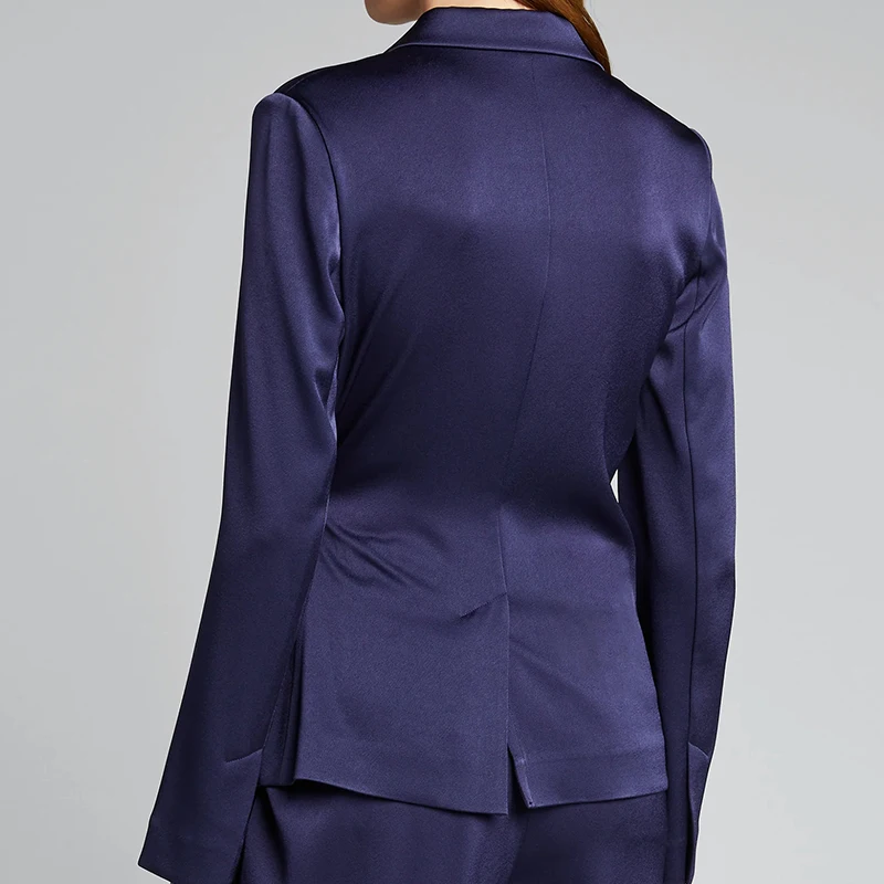 Wholesale Elegant Female Office Blazers Single Breasted Business Suits for Ladies Summer Formal Clothes for Women
