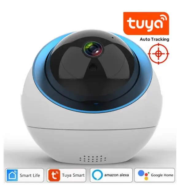 tuya Smart Ball Camera Wifi Indoor IP Camera for Nanny Elderly Motion Sensor Baby Monitor Wireless Night Vision camera