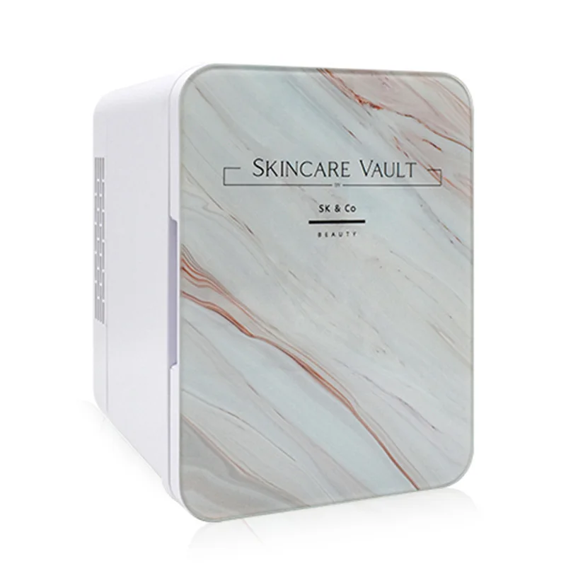 4L car use refrigerator fridge with US cert Ac 100V-220V Dc 12V Mini Cosmetic Refrigerator With Mirror LED Light