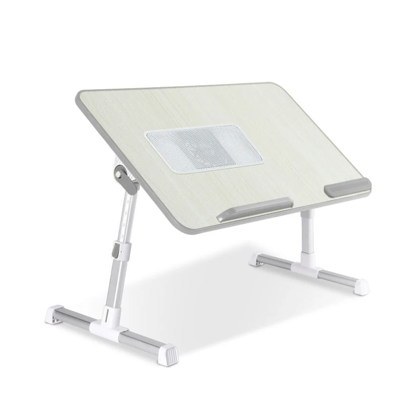 Portable laptop table lap desk with cooling fan adjustable lap table bed tray Multipurpose Standing Desk