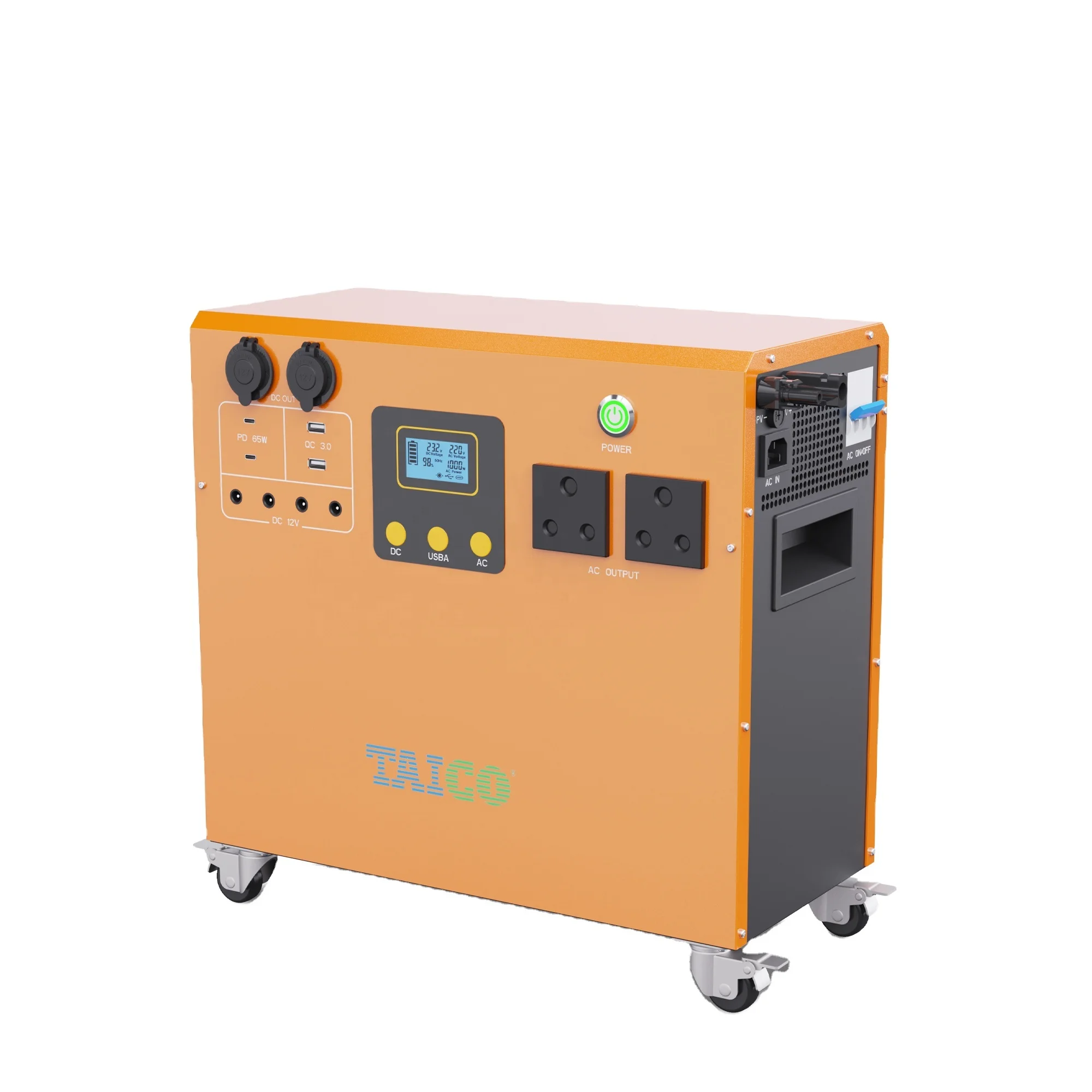 1KW 2KW 3KW lifepo4 lithium battery with solar panel and solar inverter All in one solar energy system