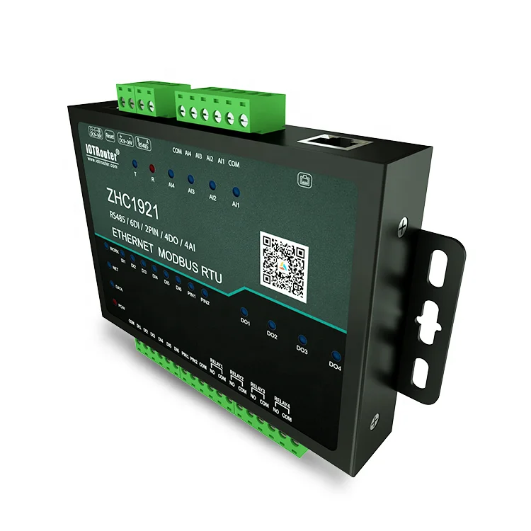 IOTRouter DAQ MQTT 4-20mA Relay Output Ethernet Gateway with Pulse Counting Manufacture